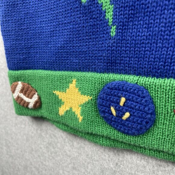 Vintage Jack B Quick Sweater Vest Men Large Sport Cardigan Soccer Baseball Retro - Picture 10 of 13